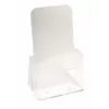 Exacompta 73058D soporte de documentos - poliestireno - transparente - DL - 65 x 115 x 182 mm