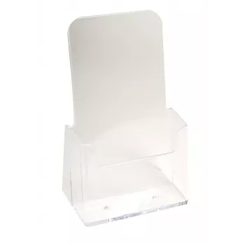 Exacompta 73058D soporte de documentos - poliestireno - transparente - DL - 65 x 115 x 182 mm