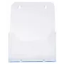 Exacompta soporte de folletos A5, 1 compartimento, poliestireno, 73 x 173 x 214 mm (75058D)