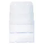 Exacompta soporte de folletos A5, 3 compartimentos, poliestireno, 154 x 181 x 280 mm (75158D)