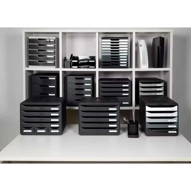 Exacompta 307714D - negro - 270 mm - 355 mm - 271 mm