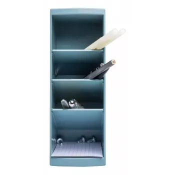 Exacompta AutentiK Multitower portalápices azul-gris