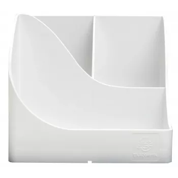 Exacompta Pen Wave AutentiK portalápices 5 compartimentos blanco