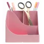 Exacompta portalápices Pen Wave AutentiK 5 compartimentos rosa caramelo