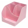 Exacompta portalápices Pen Wave AutentiK 5 compartimentos rosa caramelo