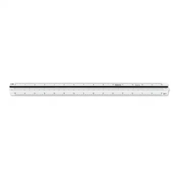 ARISTO Escala triangular perfil D blanca 30 cm (AR23703EB)