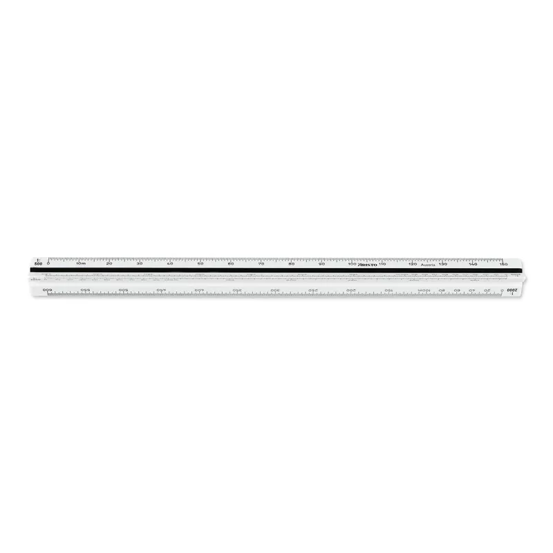 ARISTO Escala triangular C, blanca (AR23705EB)