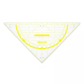 ARISTO Escuadra 2 80 cm transparente metacrilato