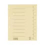 Separadores de documentos Bene 100 amarillo A4