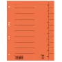 Separadores de documentos Bene 100 naranja