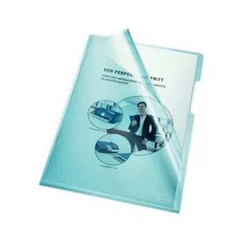 Funda de documentos Bene 205000BL DIN A4 HPVC azul 100 uds./paquete