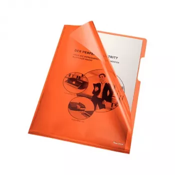 Funda de presentación Bene 205000OR DIN A4 HPVC naranja 100 uds./paquete