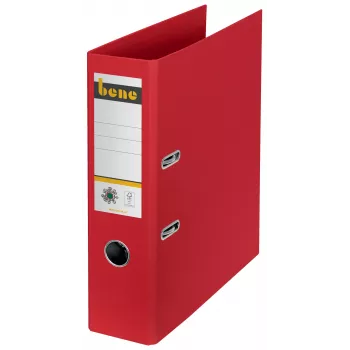 Archivador Bene No.1 rojo cartón 8,0 cm A4