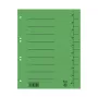 Bene Separadores de documentos 98300GN DIN A4 cartón verde 50 hojas