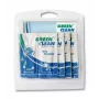 GREEN CLEAN Wet & Dry Cleaning Wipes Set - 10 packs (20 toallitas) para pantallas, LCD, LED, plasma, TFT, portátiles, tablets, smartphones, monitores - sin alcohol, sin rayas, antiestático