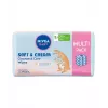 NIVEA Baby Soft & Cream Toallitas húmedas 4x57