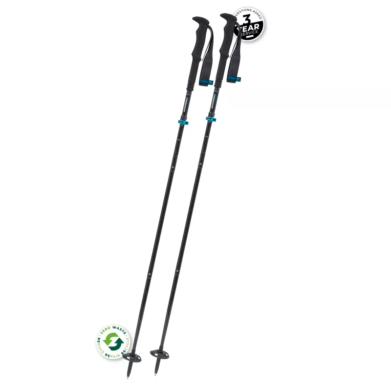 Komperdell Fx Lite Carbon Vario Approach Bastones de trekking, azul