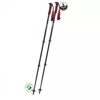 Bastones de Trekking Komperdell Carbon EVO Zero Compact - Malbec