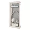 Eaton KLV-48HWM-W-F-VM Distribuidor de Medios Empotrable de 4 Filas, Blanco (RAL 9016), 194711-MW