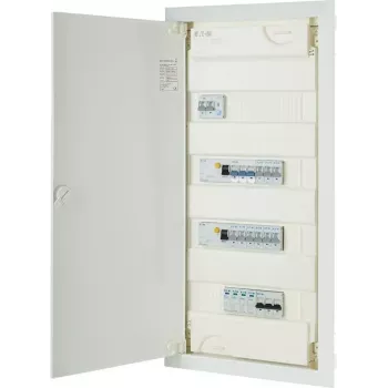 Eaton KLV-PW-48-2PXL-2PXF-9PLI-1AFDD Cuadro de Distribución Empotrable de 4 Filas con AFDD (194711-B)