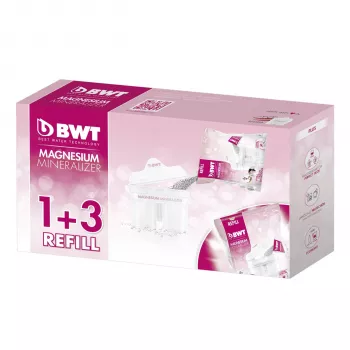 Jarra filtrante de agua BWT 814544 Longlife Refill 1+3 rosa/blanco