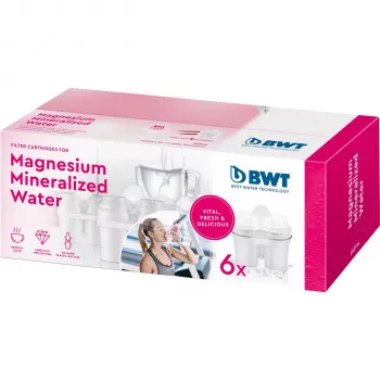 Cartuchos filtrantes de agua BWT 814136 Longlife 1x6 blancos (pack de 6)