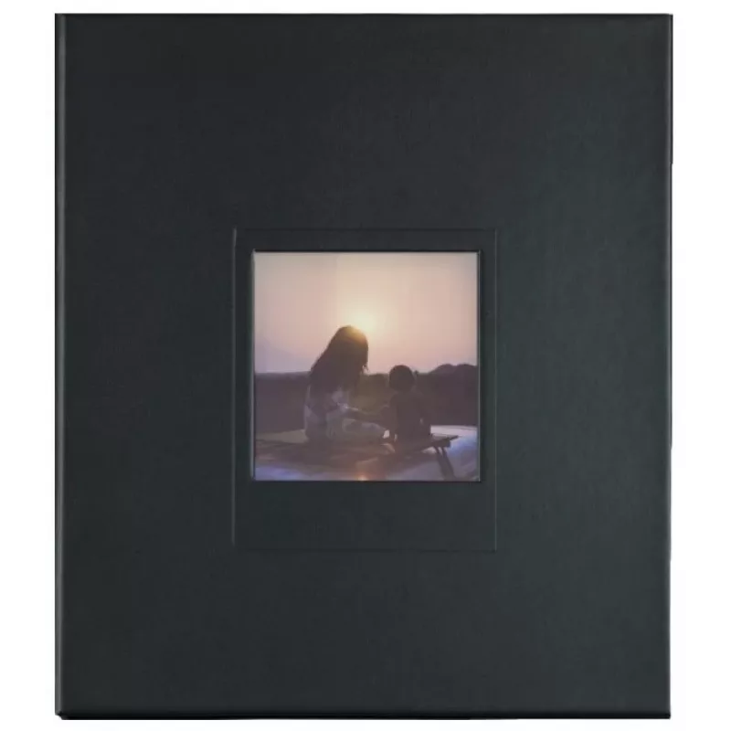 Álbum de fotos para Polaroid 600 SX-70 Now+ Gen2 OneStep+ VF2 – 161 fotos – Negro