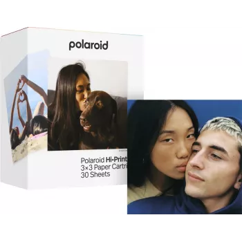 Polaroid Hi-Print 3x3 Papel fotográfico 30 hojas