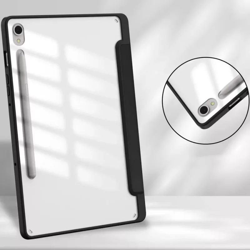 Tech-Protect SC Pen Hybrid funda para Samsung Galaxy Tab S9+ / S10+ 12.4 X810 / X816B / X826B, negro