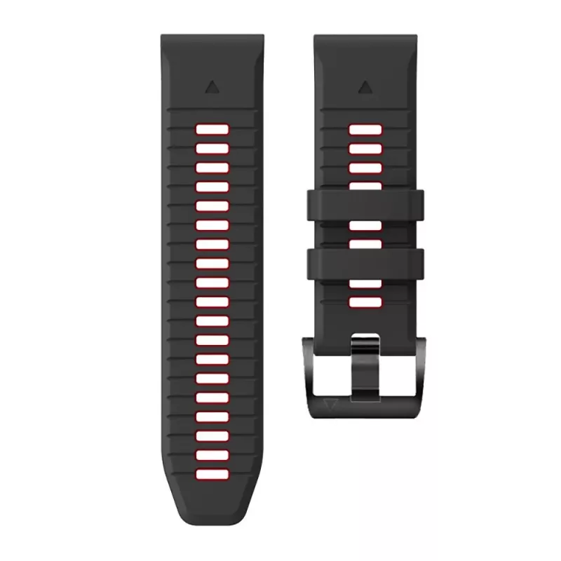 TECH-PROTECT ICONBAND PRO Garmin Fenix 3 / 5X / 3HR / 5X Plus / 6X / 6X Pro / 7X negro/rojo