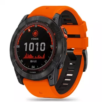 TECH-PROTECT ICONBAND PRO Garmin Fenix 3 / 5X / 3HR / 5X Plus / 6X / 6X Pro / 7X naranja/negro