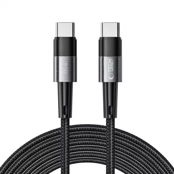 TECH-PROTECT ULTRABOOST cable USB-C a USB-C PD 100W / 5A 3m gris