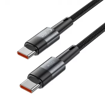 TECH-PROTECT ULTRABOOST cable USB-C a USB-C PD 100W / 5A 3m gris