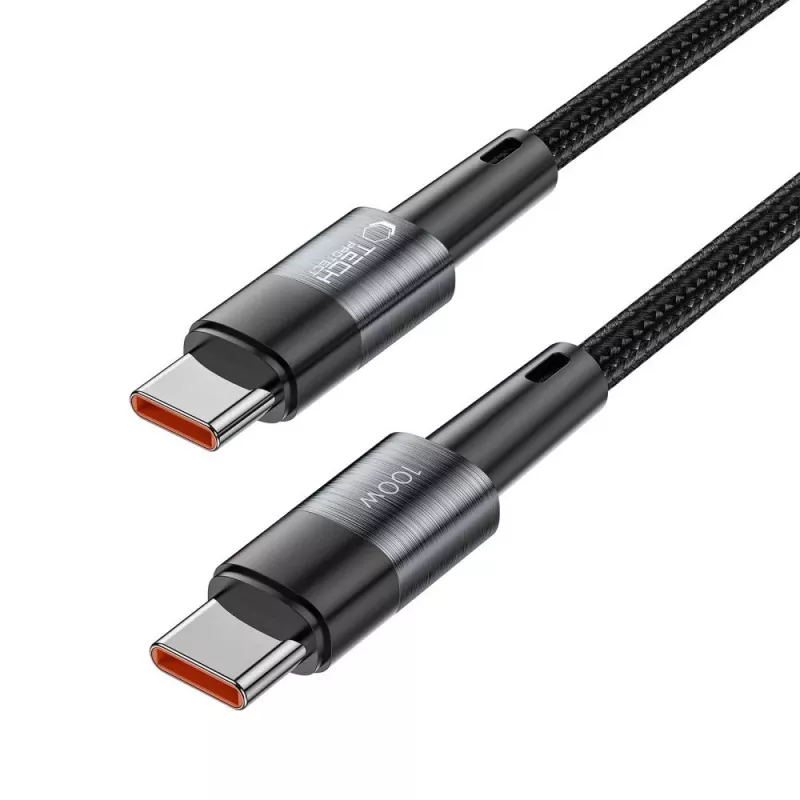TECH-PROTECT ULTRABOOST cable USB-C a USB-C PD 100W / 5A 3m gris