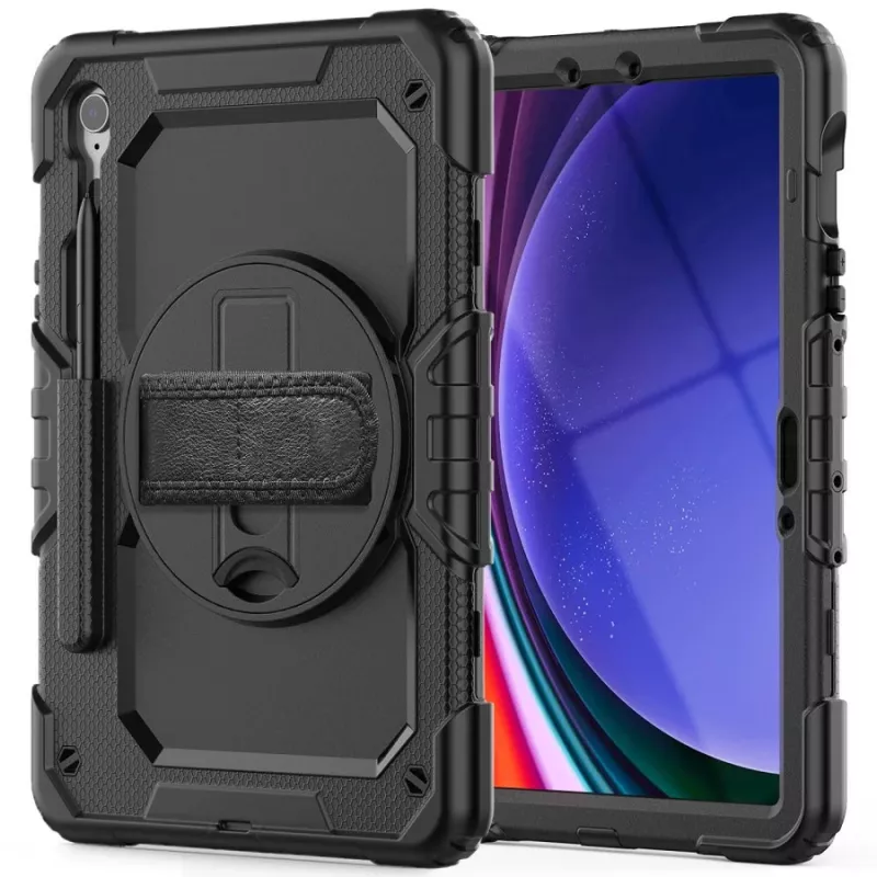 Tech-Protect Solid360 para Samsung Galaxy Tab S9 / S9 FE / S10 FE / S10 LITE negro
