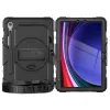 Tech-Protect Solid360 para Samsung Galaxy Tab S9 / S9 FE / S10 FE / S10 LITE negro