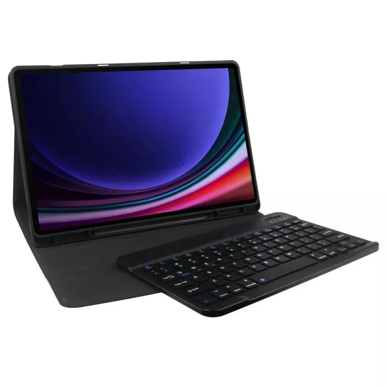 Tech-Protect SC Pen + funda con teclado para Samsung Galaxy Tab S9 / S9 FE / S10 FE / S10 Lite, negro