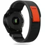 TECH-PROTECT correa de nailon para reloj Garmin Fenix 5 / 6 / 6 Pro / 7 – negro/naranja