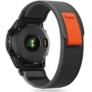 TECH-PROTECT nailon Garmin Fenix 3 / 5X / 3HR / 5X Plus / 6X / 6X Pro / 7X negro/naranja
