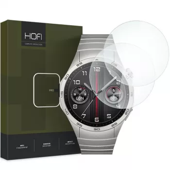 HOFI Glass Pro+ pack de 2 protectores de pantalla de cristal templado para Huawei Watch GT 4 (46mm) transparente