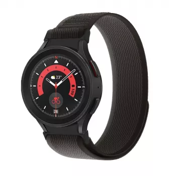 TECH-PROTECT nailon Samsung Galaxy Watch 4 / 5 / 5 Pro / 6 / 7 / FE negro/naranja