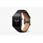 Bellroy Classic Leather Band para Apple Watch, negro, 44mm, 45mm, 42mm (Series 1/2/3), 49mm, 46mm