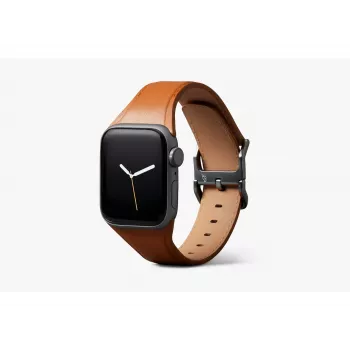 Bellroy Classic Leather Band para Apple Watch, marrón, 42mm, 44mm, 45mm, 46mm, 49mm