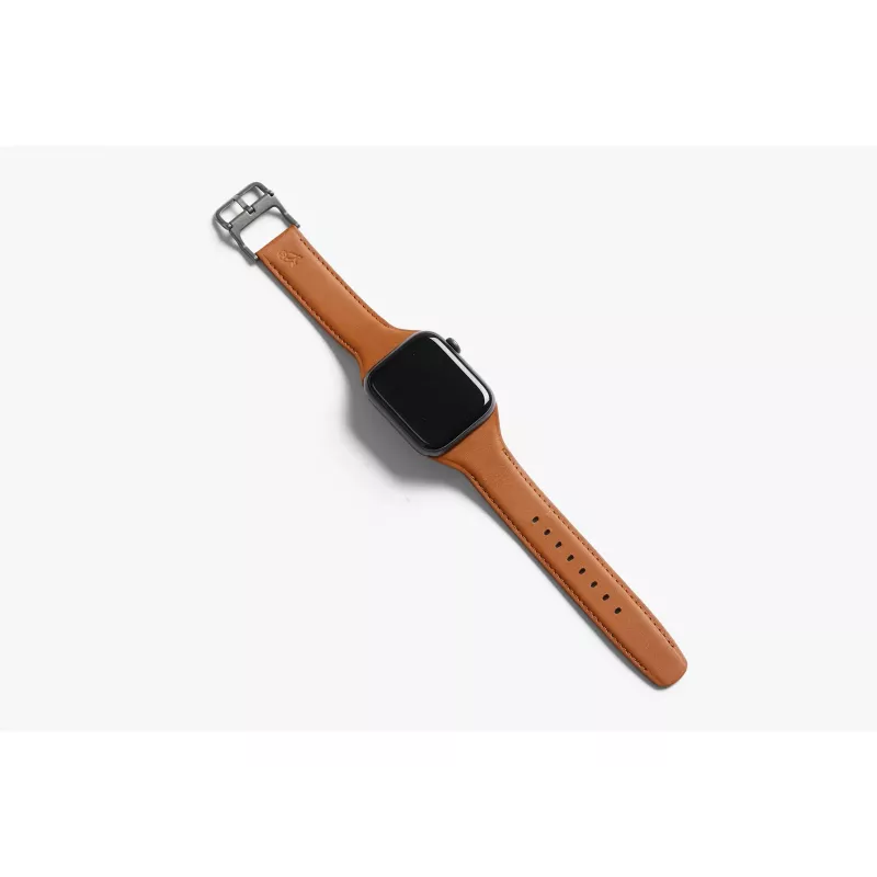 Bellroy Classic Leather Band para Apple Watch, marrón, 42mm, 44mm, 45mm, 46mm, 49mm