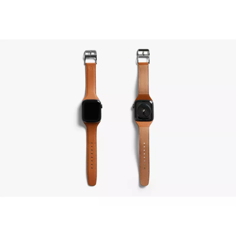 Bellroy Classic Leather Band para Apple Watch, marrón, 42mm, 44mm, 45mm, 46mm, 49mm