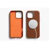 Bellroy Funda de piel con cartera magnética para iPhone 16 Pro Max, marrón