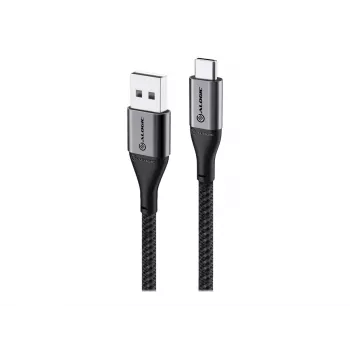 ALOGIC Super Ultra Cable USB-C a USB-A 1m negro