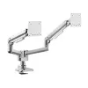 ALOGIC TIS 17-35 Brazo doble para monitor, 2 articulaciones, capacidad de carga 20 kg, negro