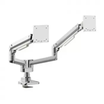 ALOGIC TIS 17-35 Brazo doble para monitor, 2 articulaciones, capacidad de carga 20 kg, negro