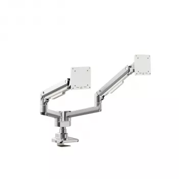 ALOGIC TIS 17-35 Brazo doble para monitor, 2 articulaciones, capacidad de carga 20 kg, negro